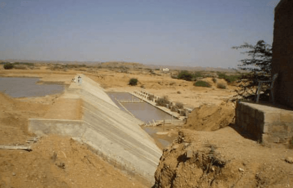 Dam / Weir at Malir River (Old Thano)
