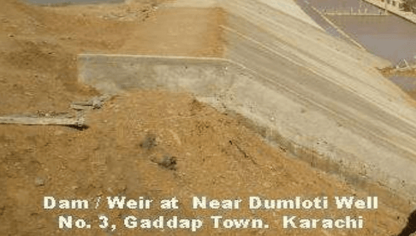Dam / Weir near Dumloti Well No. 3