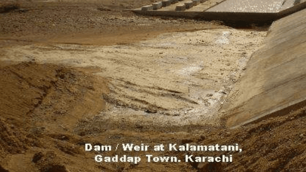 Dam / Weir at Kalamatani
