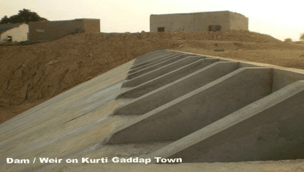 Dam / Weir at Kurkuti