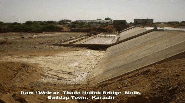 Dam / Weir at Thado Nallah Bridge